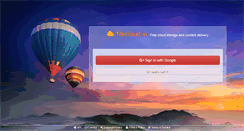 Desktop Screenshot of filecloud.io